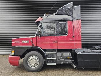 Scania T143.450 TOPLINE / TORPEDO / HAUBER / 460 cm WB